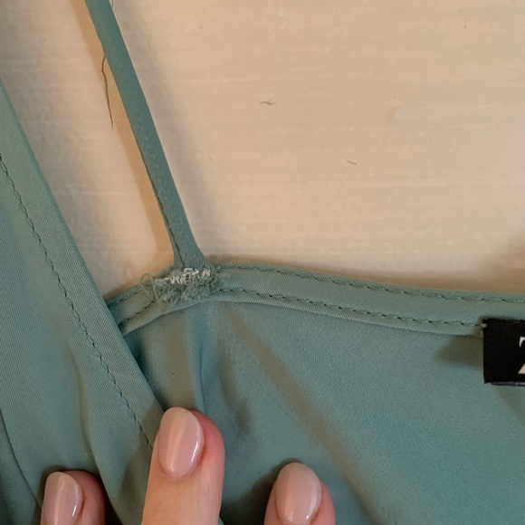 Zara Flower Midi Slip Dress SMALL - Picture 4 of 4